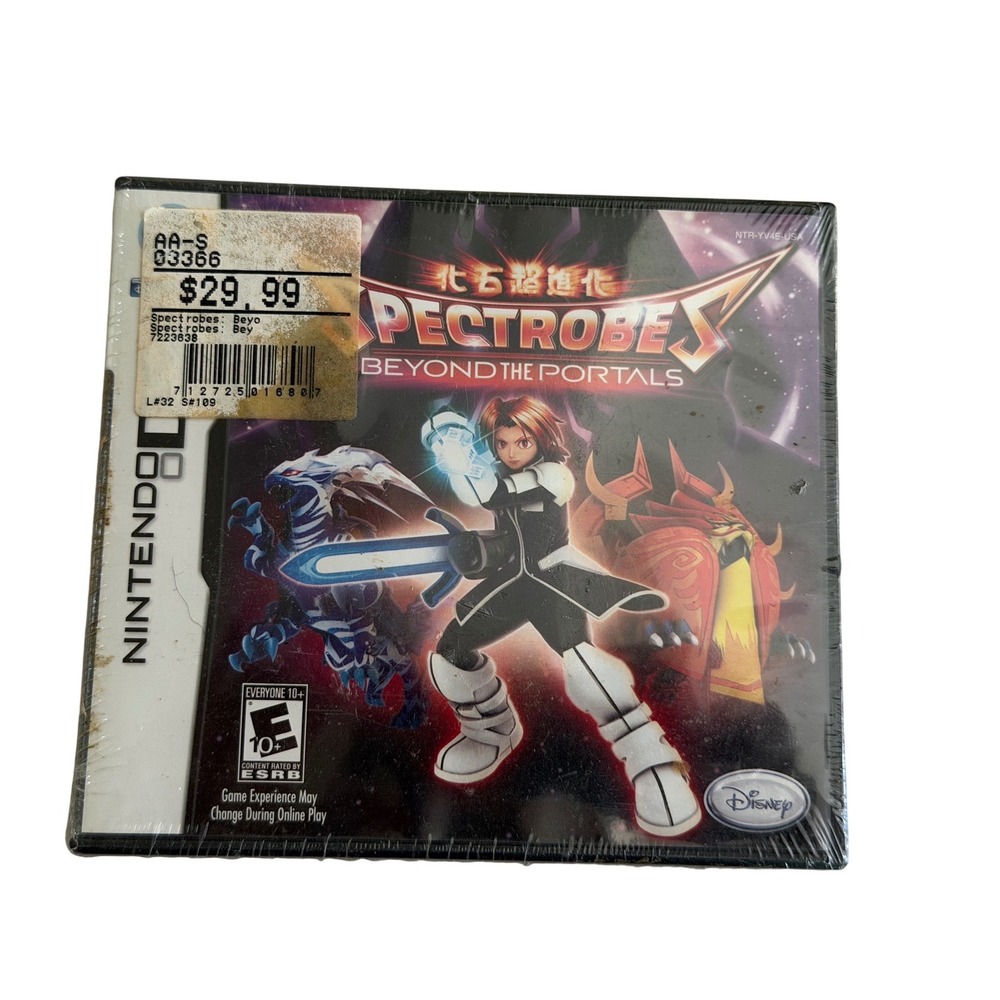 Disney Spectrobes Beyond the Portals Nintendo DS Sealed Action RPG 2008